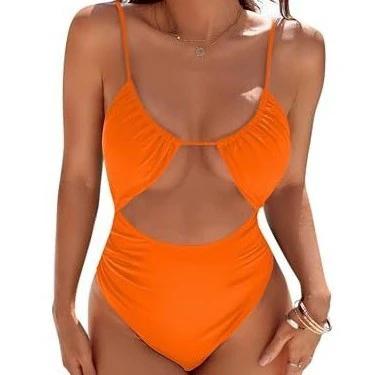 European And American Cute Women's One-piece Swimsuit