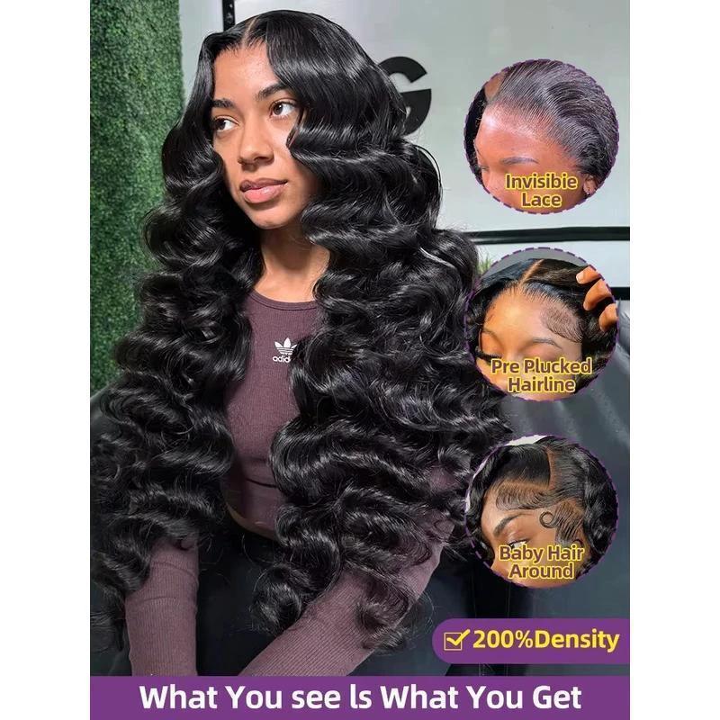 Midnight Loose Wave HD Lace Wig
