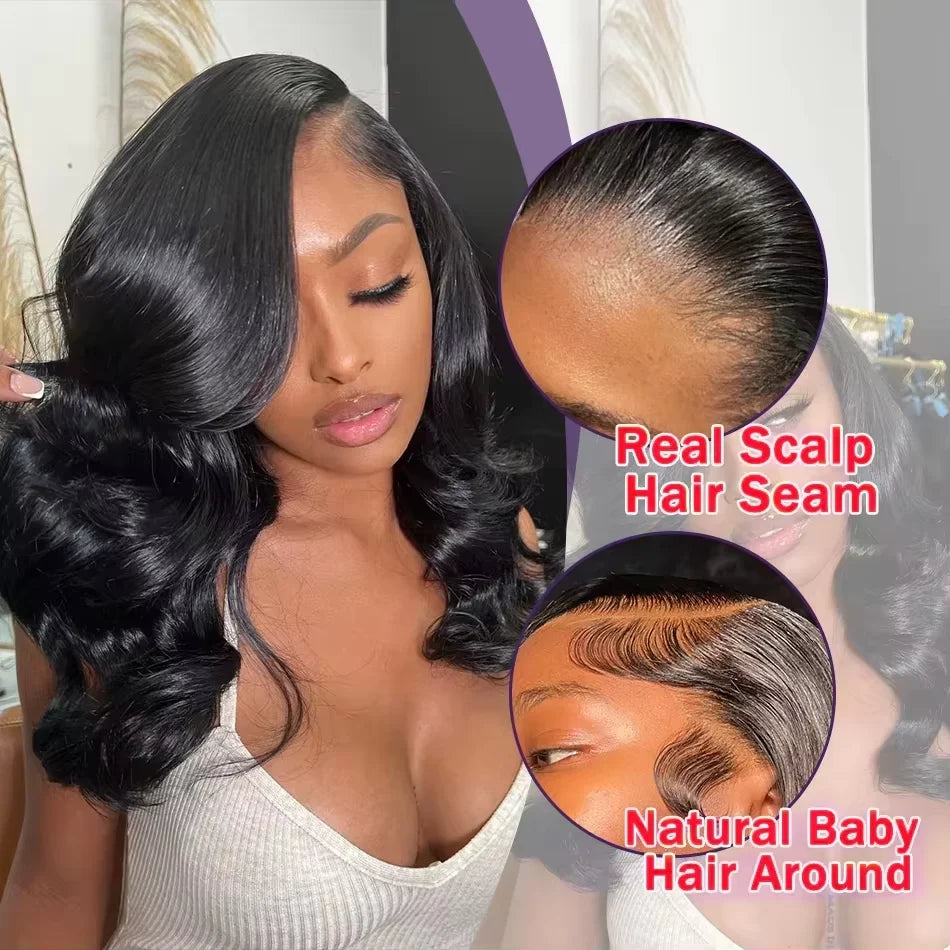 Luxe Body Wave Bob Lace Wig