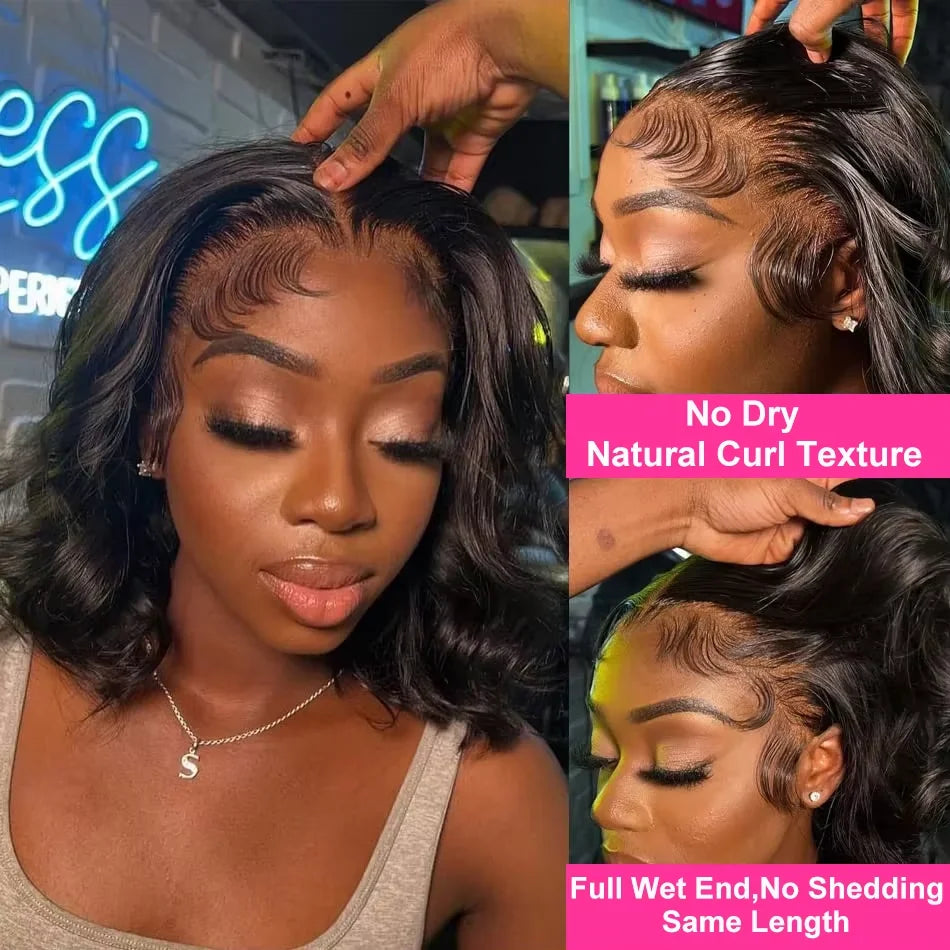 Luxe Body Wave Bob Lace Wig