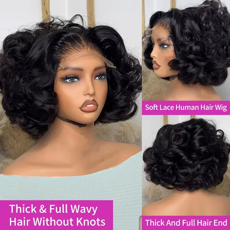 Luxe Body Wave Bob Lace Wig