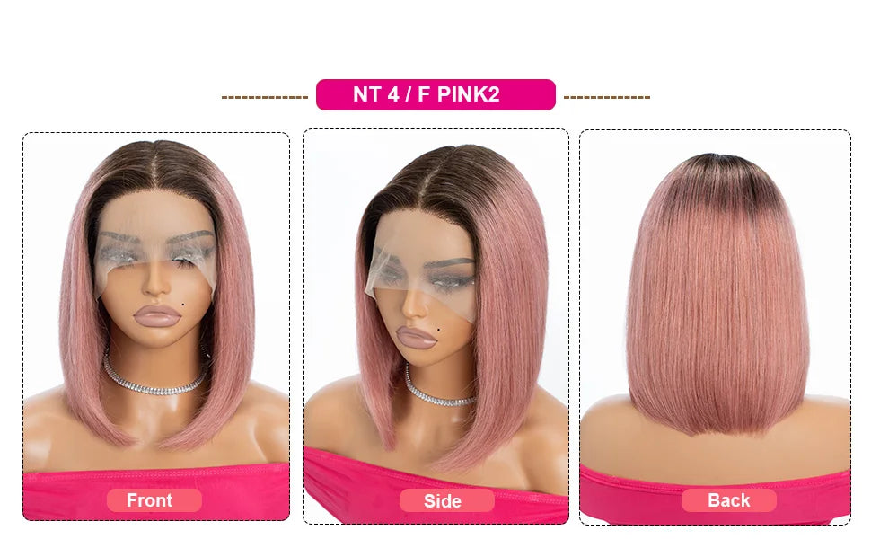 Golden Honey Bob Lace Wig