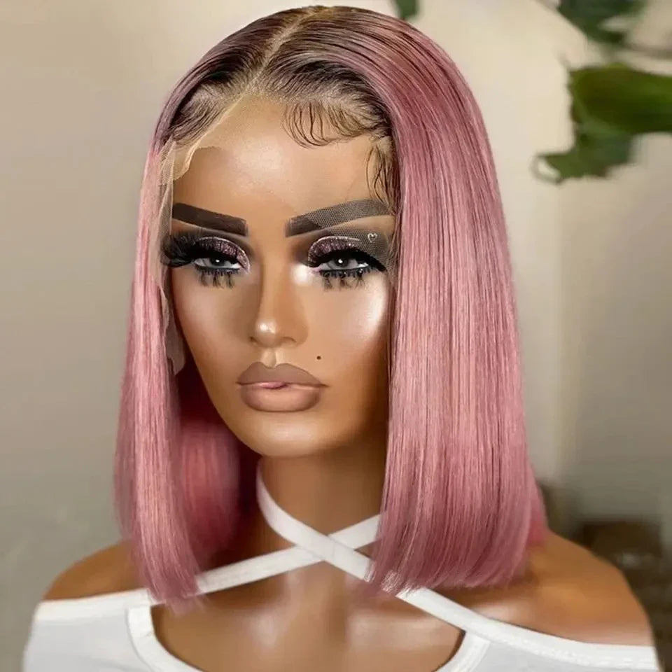 Golden Honey Bob Lace Wig