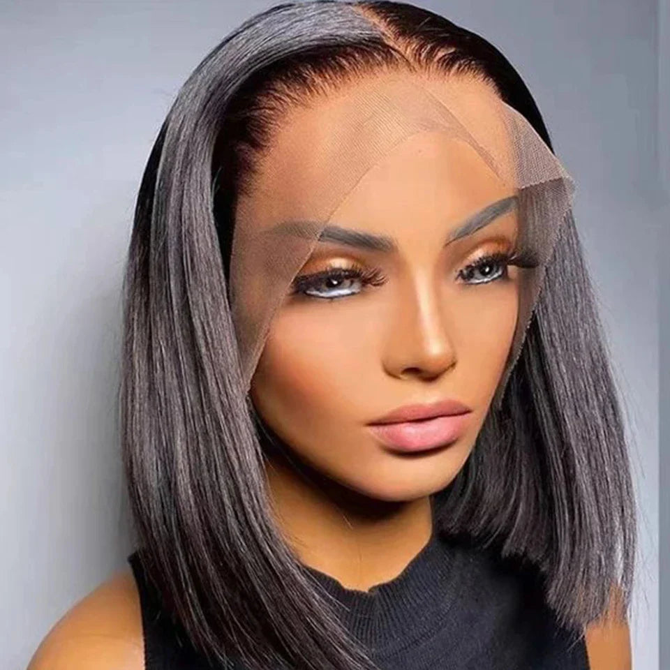 Golden Honey Bob Lace Wig