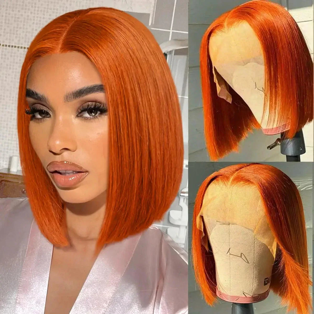 Golden Honey Bob Lace Wig